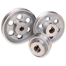 V-Belt Pulleys - Silver 
